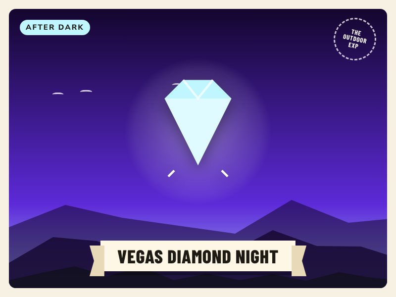 Vegas Diamond Night artwork